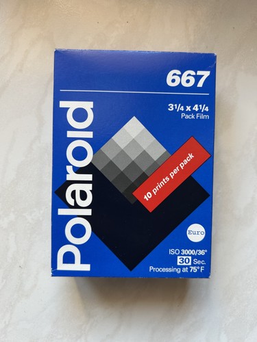 Polaroid 667 iso 3000 - iso, 3000/36°-