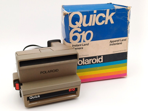 Polaroid quick 610 - 610, scatola
