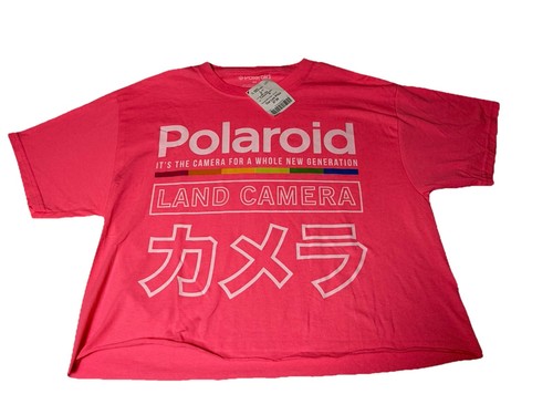 Shirt polaroid land - t-shirt, camera